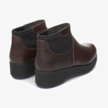 Camper Brown / Black Ankle Boots Womens - Dessa Online Ireland | PFLUG9520